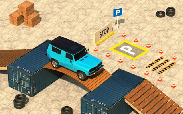 Extreme Car Parking Games 3D android App screenshot 0