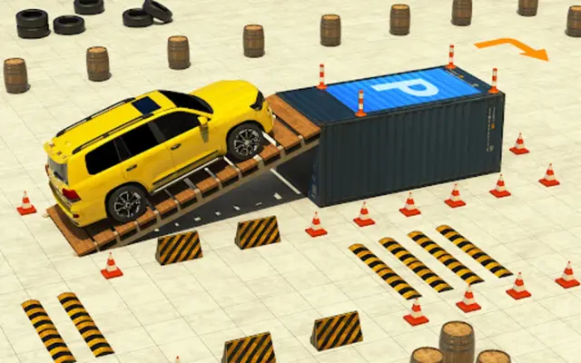 Extreme Car Parking Games 3D android App screenshot 2